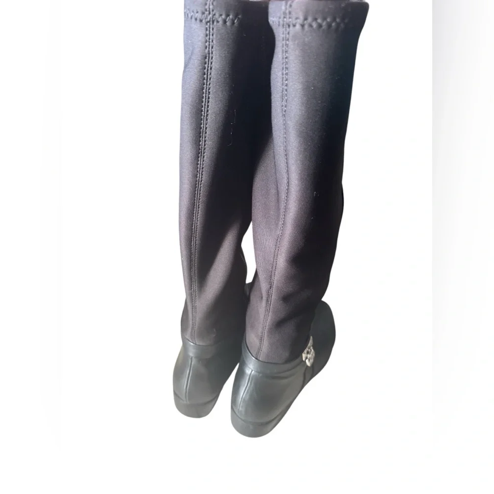 Michael Kors Hamilton Stretch Leather Boot.